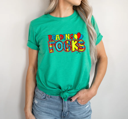 Reading Rocks Graphic Tee