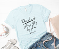 GRAPHIC TEE - Today's Look | Dry Shampoo | Humorous/Snarky | momlife |  Unisex Shirt | Short Sleeve | Graphic Tee | Unisex Tees | (RETIRED)