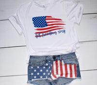 Let Freedom Ring Flag Graphic Tee