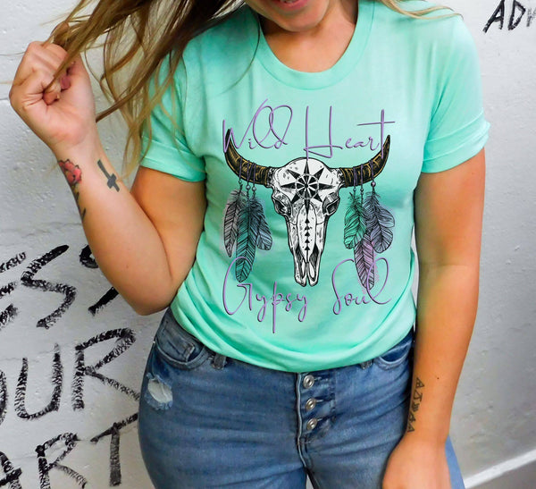 Wild Heart, Gypsy Soul Graphic Tee