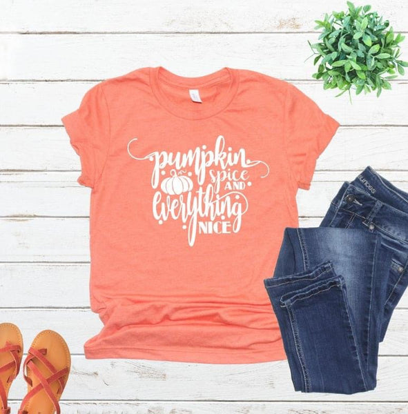 Pumpkin Spice & Everything Nice Graphic Tee