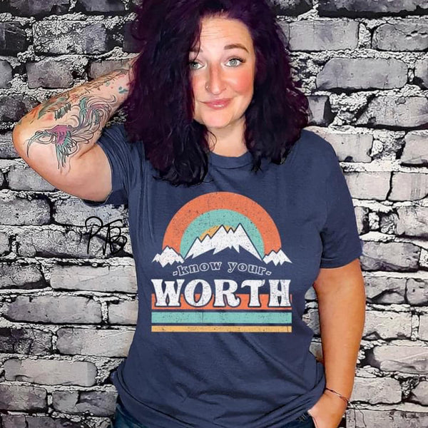 Know Your Worth Graphic Tee