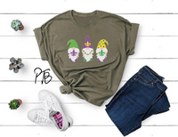 Mardi Gras  Gnome Graphic Tee