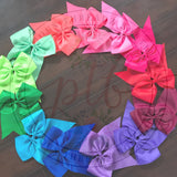 4 IN Solid Cheer Bows (RTS)