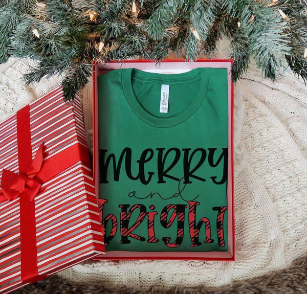 Merry & Bright Screen Print