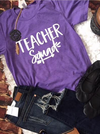 Teacher Squad Graphic Tee