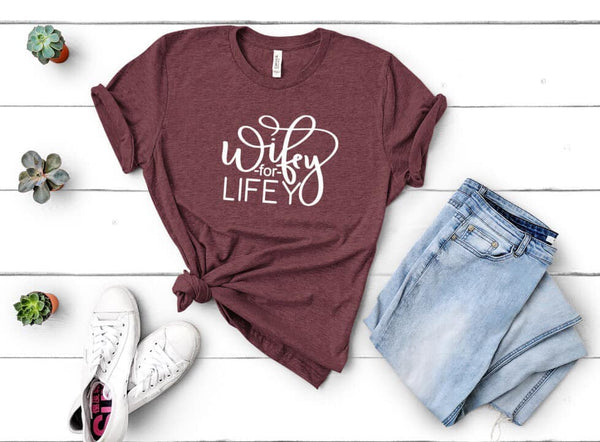 Wifey for Lifey Graphic Tee