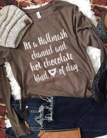 Hallmark and Hot Chocolate Kind of Day Graphic Tee