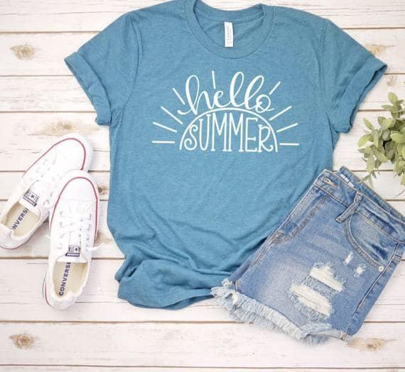Hello Summer Graphic Tee