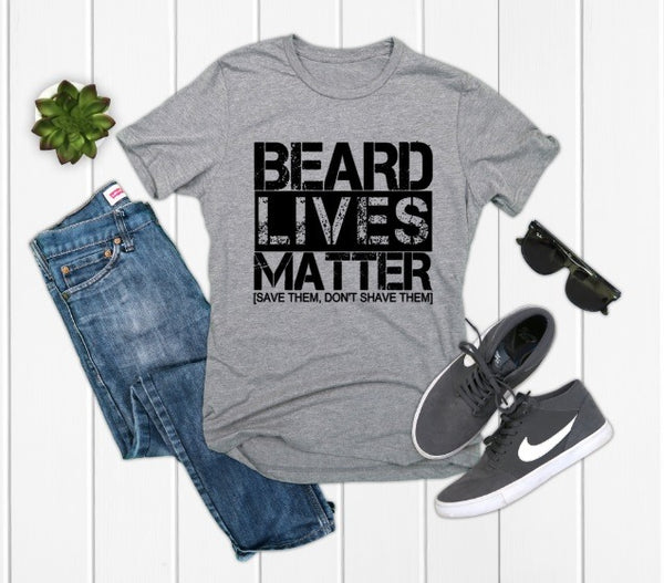 Beard Lives Matter Screen Print