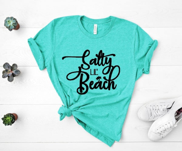 Salty Lil Beach Screen Print