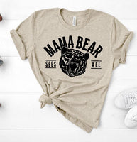 Mama Bear Sees All Screen Print