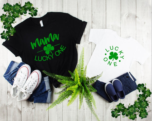 Lucky One  Mom & Me Screen Print