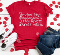 To be Loved in Return (Moulin Rouge) Graphic Tee