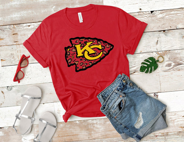 Kansas City Cheetah Style Graphic Tee