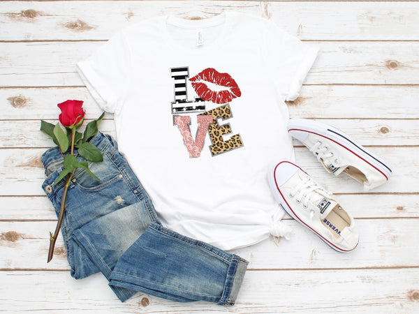 Love (Stacked) Graphic Tee