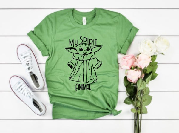 My Spirit Animal, The Child Screen Print