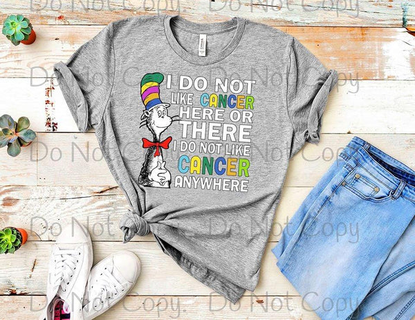 Cancer Hear nor There Zeuss Graphic Tee