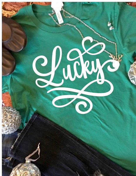 Lucky Screen Print