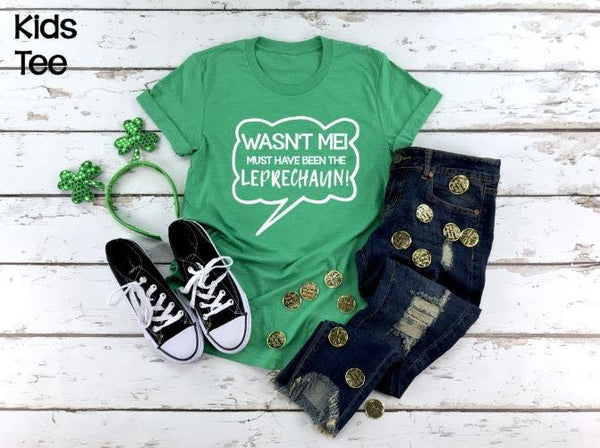 Wasn't Me, Must Have Been The Leprechaun Screen Print