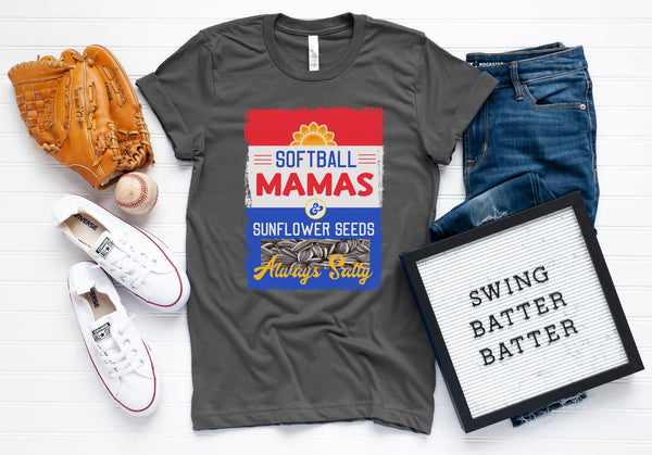 Softball Mamas Sunflower Seed Seed Screen Print
