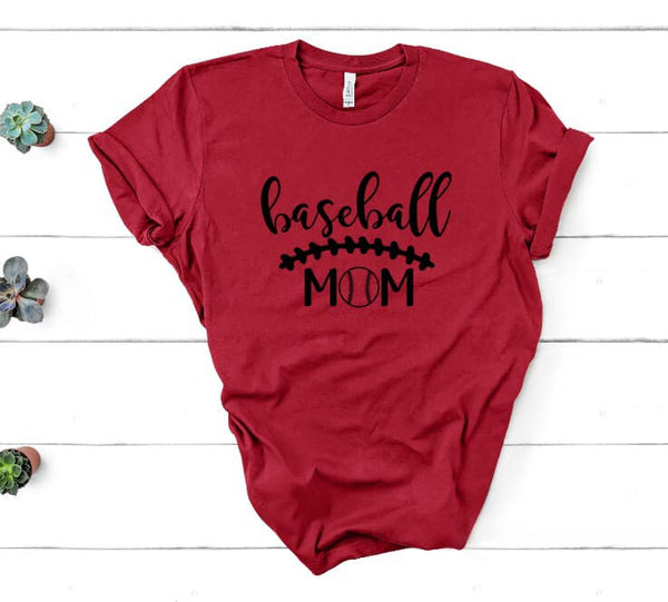 Baseball Mom Graphic Tee