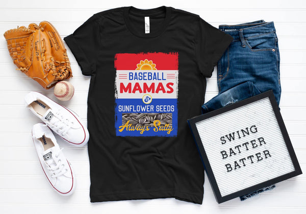 Baseball Mamas Sunflower Seed Screen Print