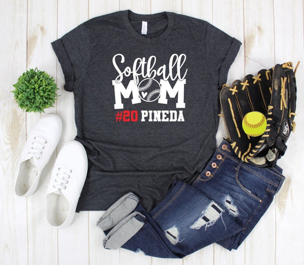 Softball Mom Graphic Tee