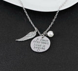 “A Piece Of My Heart Lives In Heaven” Necklace Pre-Order