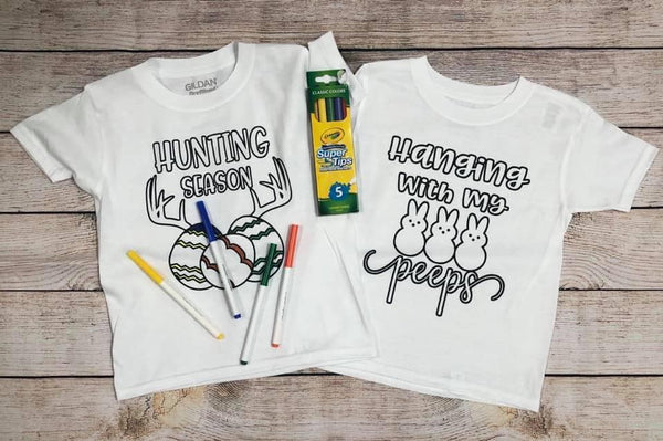 Color Me Easter Graphic Tees