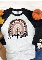 Grateful Cheetah Rainbow Graphic Tee