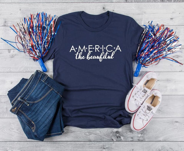 America the Beautiful Screen Print