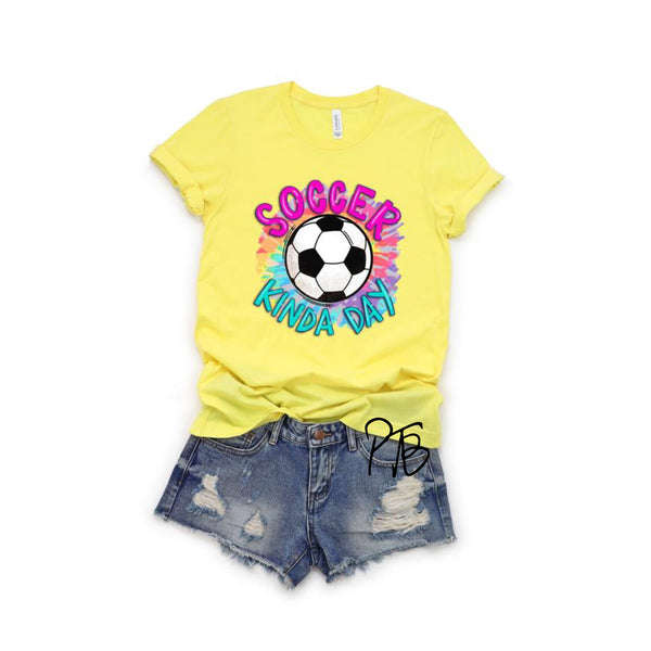 Soccer Kind of Day Graphic Tee