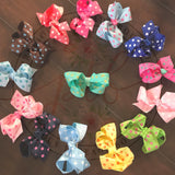 3 IN Polka Dot Bows (RTS)