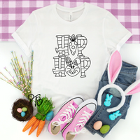 Color Me Hip Hop Easter Tees Screen Print