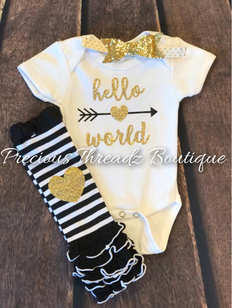 Hello World Onesie or Set