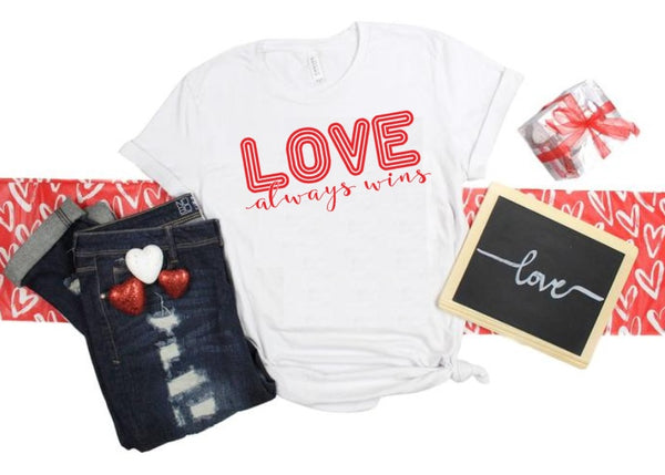 Love Always Wins Graphic Tee