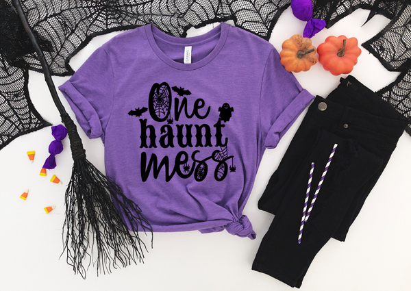 One Haunt Mess Graphic Tee