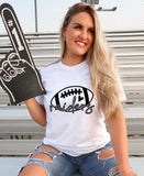 Raiders Tee | Unisex Shirt | Short Sleeve | Graphic Tee | Unisex Tees | Football Mom | Cheer