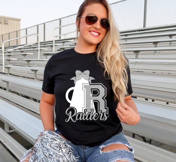 Raiders Megaphone Cheer Screen Print