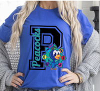 OCPS - Polly Peacock Varsity Graphic Tee