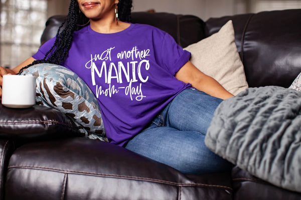 Manic Mom Day Graphic Tee