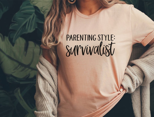 Parenting Style: Survivalist Graphic Tee