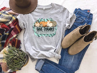 Give Thanks with A Grateful Heart Graphic Tee