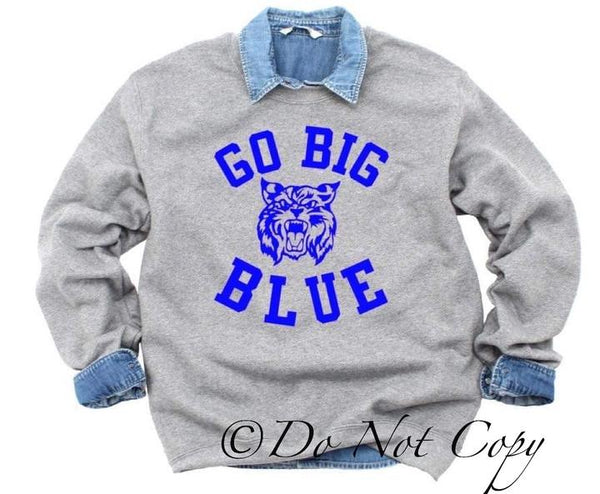 Wildcat, Go Big Blue Graphic Tee