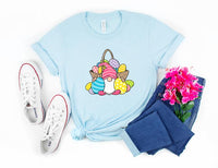 Easter Basket Gnome Graphic Tee