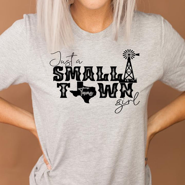 Small Town Girl (Texas) Screen Print