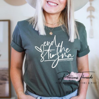 End the Stigma (Mental Health Matters) Graphic Tee